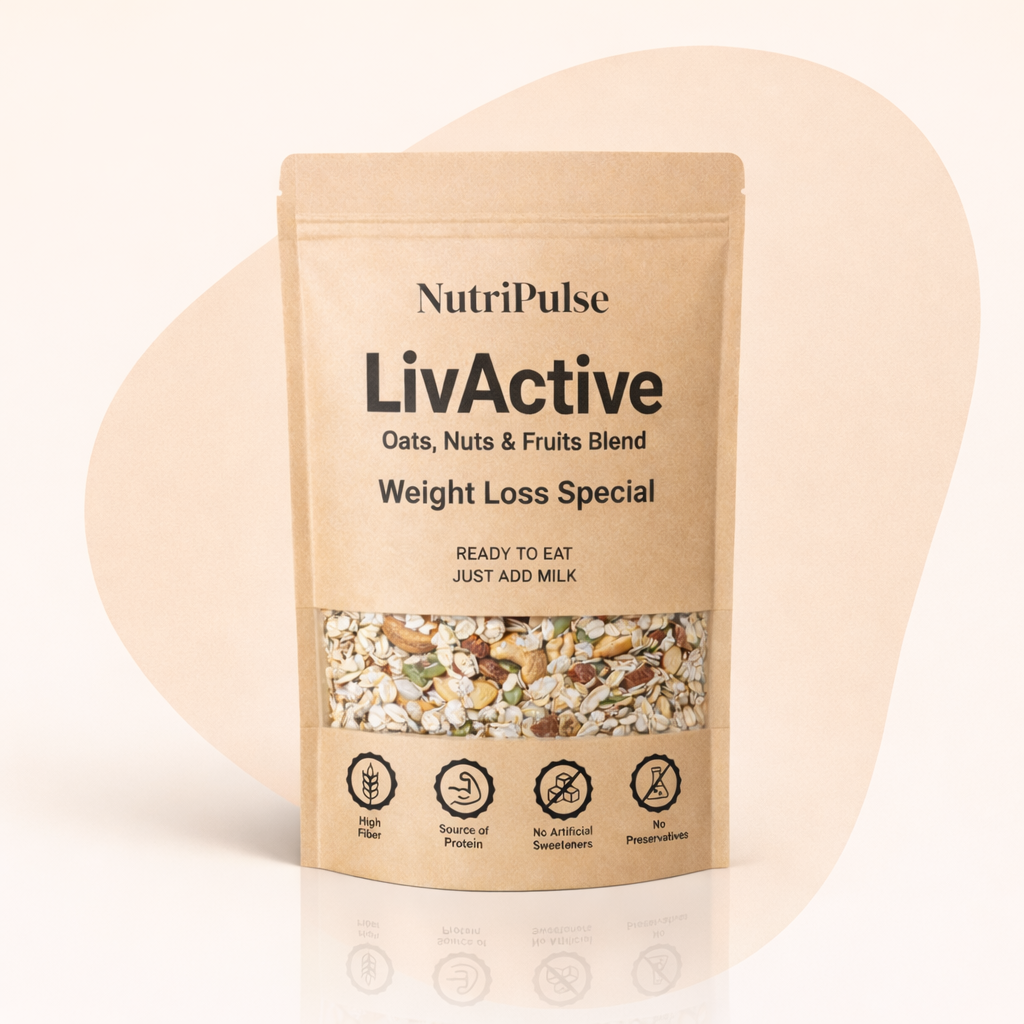 NutriPulse Oats With Nuts – Weigh Loss Special Breakfast Mix