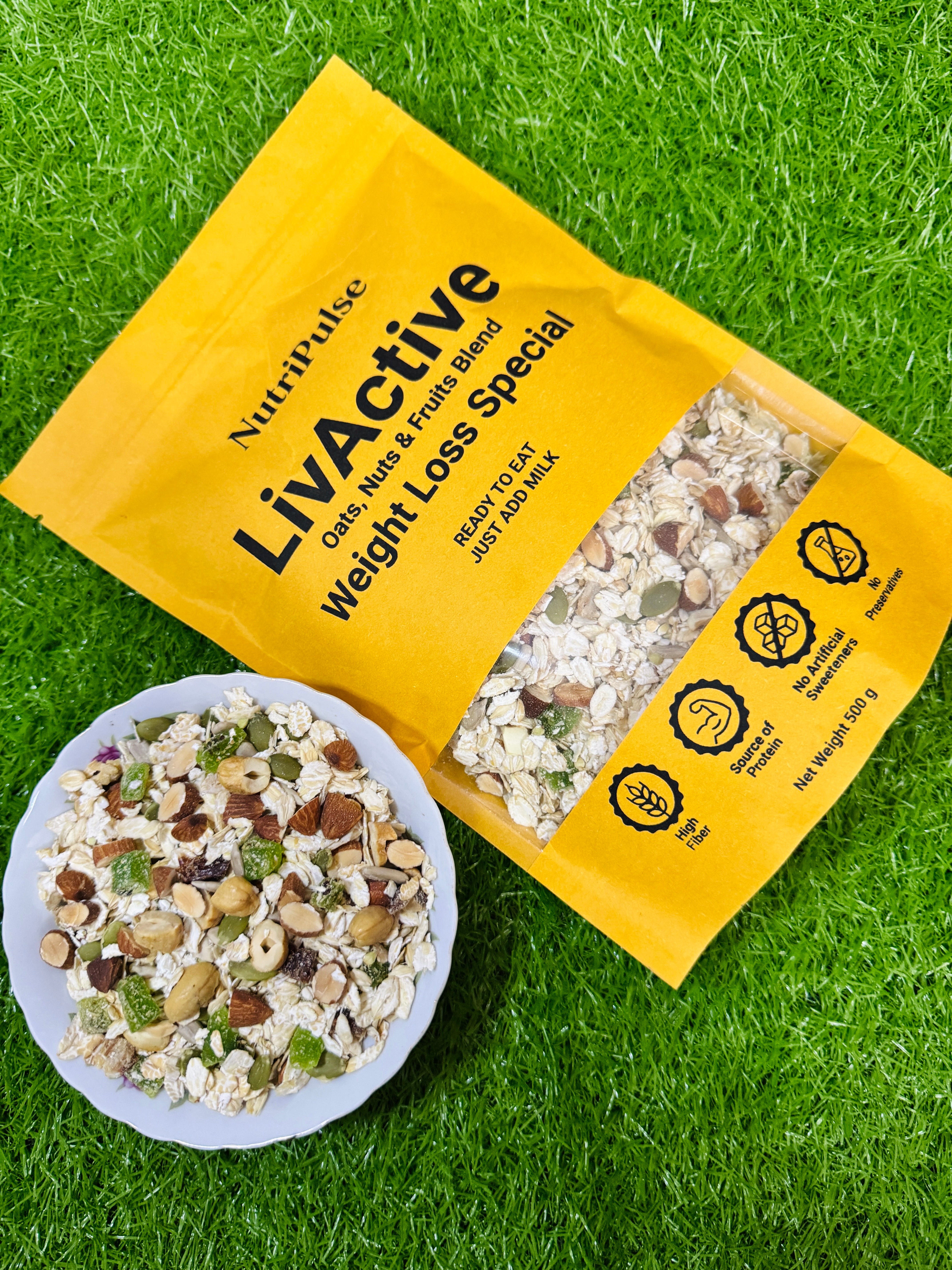 NutriPulse Oats With Nuts – Weight Loss Special Breakfast Mix