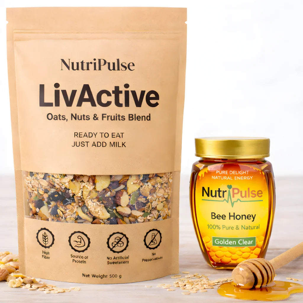 LivActive Classic 500 Gram Oats & Nuts + 250 Gram Honey