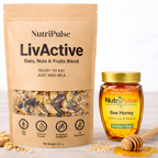 LivActive Classic 500 Gram Oats & Nuts with 250 Gram Honey